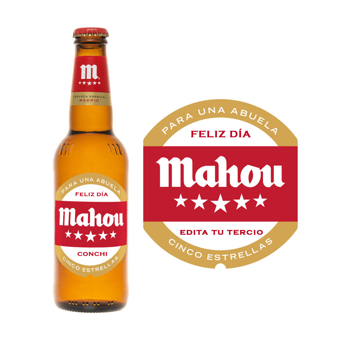 Mahou Cinco Estrellas Edici&oacute;n Limitada Abuela