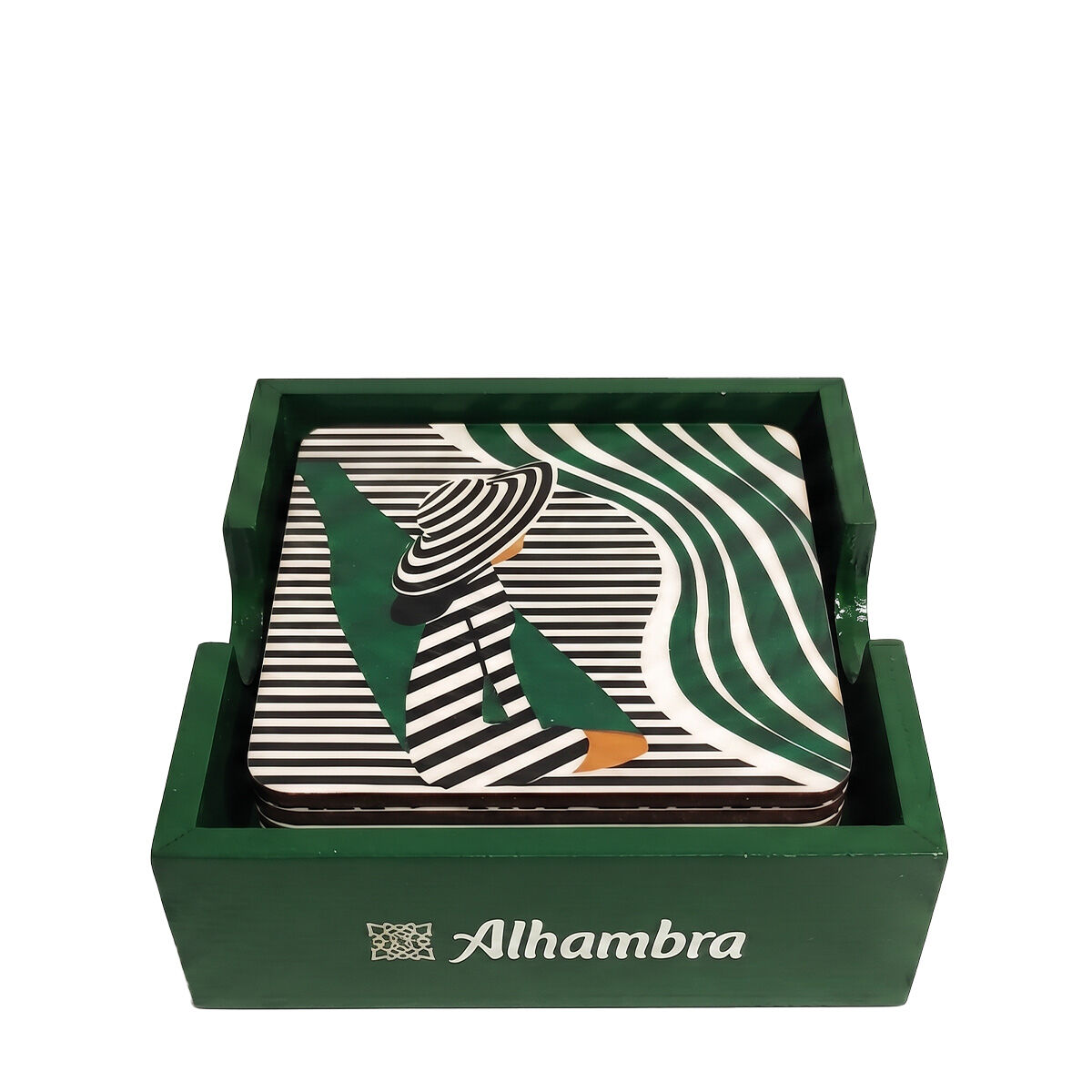 Set posavasos Cervezas Alhambra x Paul Thurlby